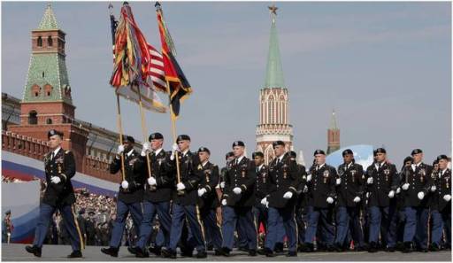 Victory Day Parade, 9 May 2010. Moscow. 